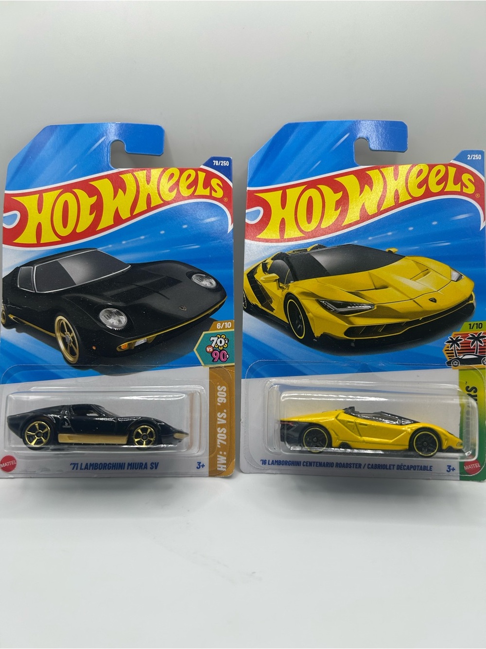 Lamborghini ‘71 Miura SV & ‘16 Centenario Roadster Set 🔥🛞